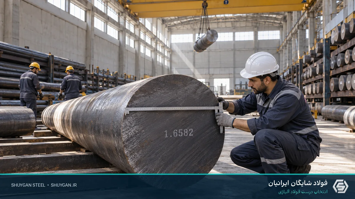 مشهد صناعي إيراني يوضح VCN150 في الأقطار الكبيرة