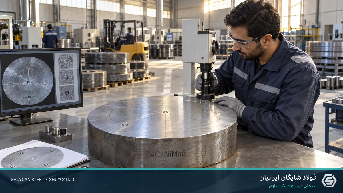 مشهد صناعي إيراني يوضح VCN150 في الأقطار الكبيرة