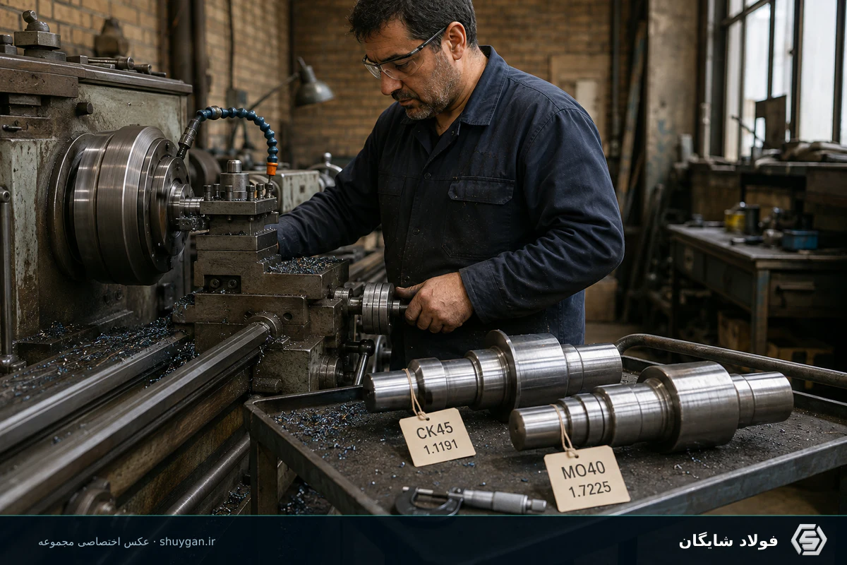 تصویر فنی درخت انتخاب CK45 و MO40